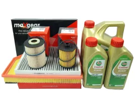 filtry-6l-oleju-castrol-0w20-v60-i-v70-iii-xc60-i-2-0-d3-d4-d5-euro-6