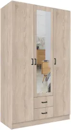 szafa-trzydrzwiowa-z-lustrem-i-szufladami-do-pokoju-120-dab-sonoma-kami