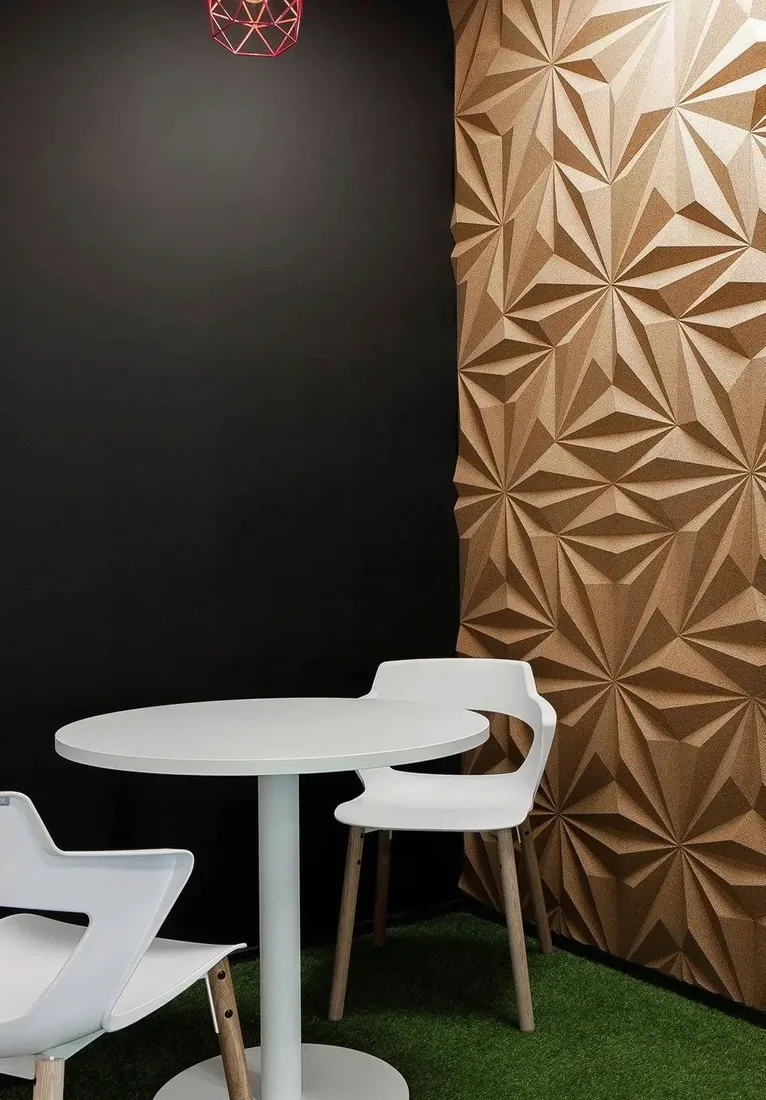 panel-scienny-3d-korkowy-dekoracyjny-romb-wypukly-stan-nowy