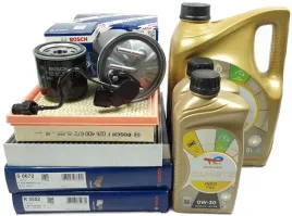 4-filtry-bosch-7l-oleju-total-0w30-ford-focus-iv-2-0-ecoblue