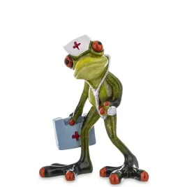 figurka-zaba-zabka-pielegniarka-lekarz-dekoracja-figura