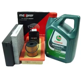 filtry-maxgear-4l-oleju-castrol-10w40-bipper-fiorino-iii-nemo-1-4-i-73-km