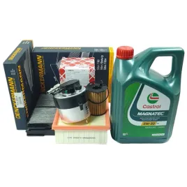 4-filtry-4l-oleju-castrol-5w30-mazda-3-i-bk-1-6-citd-od-nr-nadwozia-350-909
