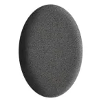 panel-scienny-dekoracyjny-tapicerowane-kolo-40-cm-szary-stan-nowy