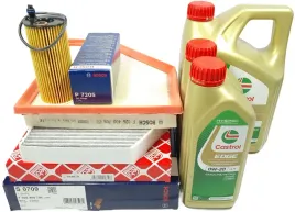 filtry-bosch-febi-6l-oleju-castrol-0w20-g20-g22-g29-g42-2-0i-b46-b48