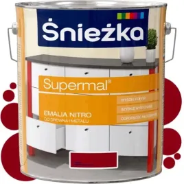 sniezka-supermal-emalia-nitro-czerwony-polysk-n520-10l