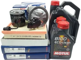 4-filtry-bosch-7l-oleju-motul-0w30-ford-focus-iv-2-0-ecoblue