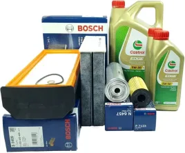 bosch-filtry-olej-castrol-5w30-bmw-f10-f11-530d-258km-286km-535d-313km-3-0d