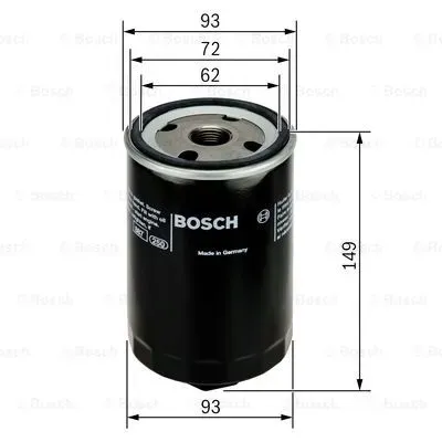 filtr-oleju-p7004-bosch-srednica-zewnetrzna-93-mm