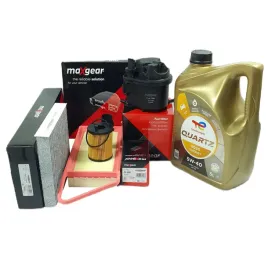 4-filtry-maxgear-5l-oleju-total-5w40-bipper-tepee-nemo-1-4-hdi