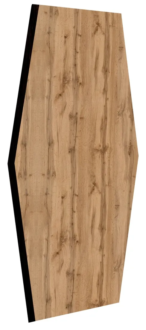panele-scienne-lamele-mdf-szesciobok-dab-stan-nowy