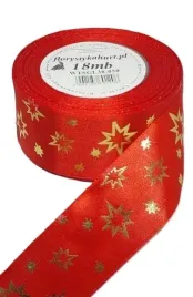 wstazka-satynowa-w-metaliczne-gwiazdki-38mm-18mb-boze-narodzenie-czerwona