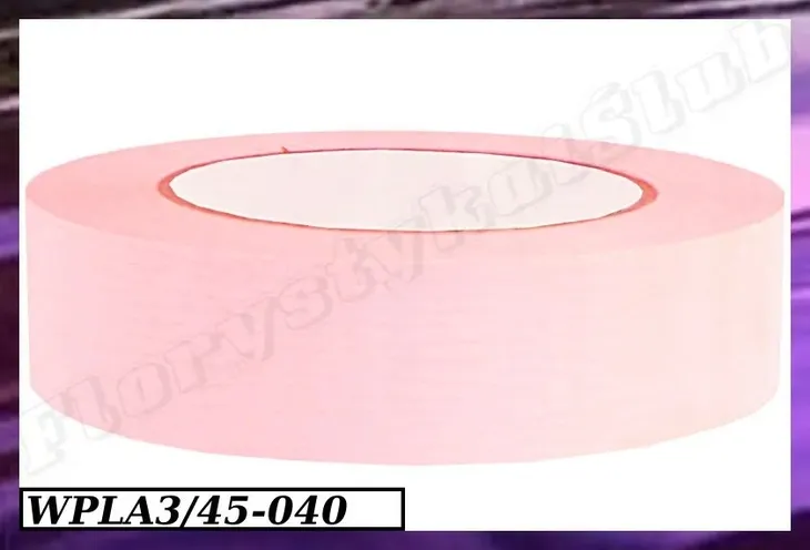 Wstążka taśma plastikowa matowa 3cm/45mb, 4 kolory