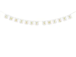 baner-chrzest-swiety-2-m-bialy-ze-zlotym-napisem-dekoracja-girlanda