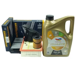 filtry-4l-oleju-total-5w30-mazda-3-i-bk-1-6-citd-do-nr-nadwozia-350-908