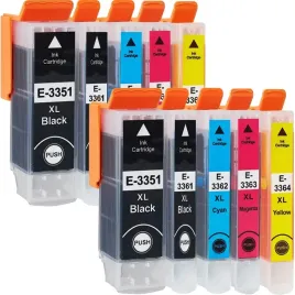 10x-tusz-33-xl-do-drukarki-epson-expression-xp530-xp630-xp830-xp900-xp7100