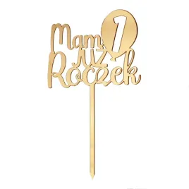 zloty-topper-piker-lustrzany-na-tort-mam-juz-1-roczek-93x165-cm-roczek
