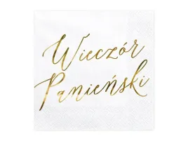 serwetki-na-wieczor-panienski-biale-ze-zlotym-metalizowanym-napisem-33x33cm