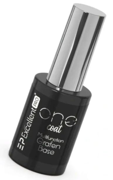 Baza Hybrydowa Baza Do Paznokci Excellent PRO One Coat Grafen Base 11g duża