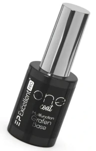 Baza Hybrydowa Baza Do Paznokci Excellent PRO One Coat Grafen Base 11g duża