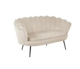 sofa-dwuosobowa-velvet-bezowa-na-czarnych-nogach