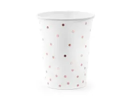 kubki-imprezowe-biale-w-rozowe-kropki-garden-party-grill-urodziny-260ml-6sz