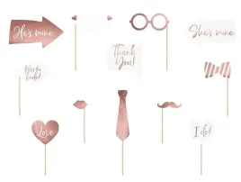 gadzety-do-zdjec-na-slub-fotobudka-rozowe-zloto-rose-gold-mix-12-szt