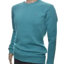 promocja-meska-bluza-dresowa-bez-kaptura-basic-bez-nadruku-l-morska