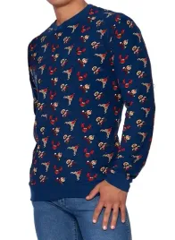 meska-bluzka-bluza-dresowa-swiateczna-2xl-granat