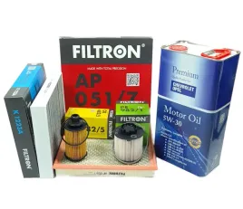 filtry-filtron-5l-oleju-fanfaro-5w30-cascada-zafira-c-2-0-cdti-b20dth-170km