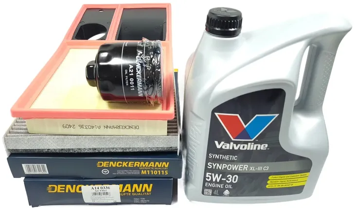 FILTRY 4L OLEJU VALVOLINE 5W30 IBIZA III IV FABIA I II POLO IV V 1.4 16V
