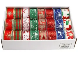 wstazka-z-drutem-swiateczna-z-brokatem-usztywniana-38mm-3y-24szt-mix-wzorow