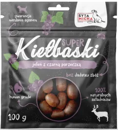 syta-micha-kielbaski-z-jeleniem-i-czarna-porzeczka-100g-przysmak