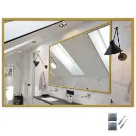 lustro-w-zlotej-ramie-aluminiowej-lazienkowe-bez-podswietlenia-90x70-cm