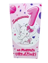 zaproszenie-rozowe-z-brokatem-1-roczek-slonik-1-szt-85x165-cm-koperta