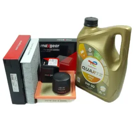 filtry-maxgear-4l-oleju-total-5w30-ford-fiesta-v-fusion-1-25-1-4-1-6-16v