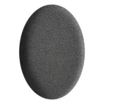 panel-scienny-tapicerowany-kolo-srednica-40-cm-szary-stan-nowy