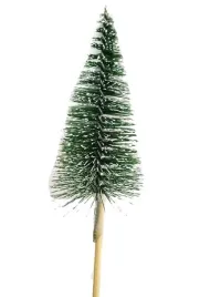 sztuczna-choinka-na-piku-oszroniona-5x10cm-dlugosc-z-patykiem-20cm