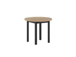 stol-okragly-80-drewniany-dab-zloty-craft-czarny-st24-fx