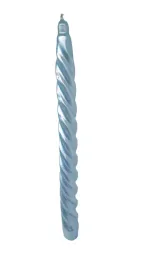 swieca-stozkowa-skrecana-metalizowana-25-cm-baby-blue-blekitna-1-sztuka