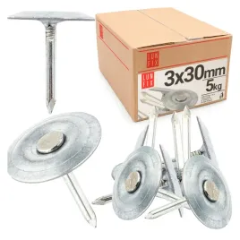 gwozdzie-papowe-z-podkladka-30mm-3x30-ocynk-karbowane-ocynkowane-5-kg