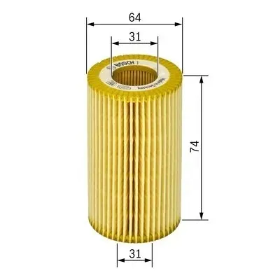 filtr-oleju-p9248-bosch-rodzaj-filtra-oleju-wklad