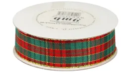 wstazka-tasma-materialowa-w-szkocka-krate-na-swieta-pozlacana-25mm-9mb