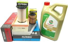 filtry-filtron-5l-oleju-castrol-5w30-passat-b7-sharan-ii-tiguan-i-2-0-tdi