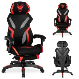 fotel-z-podnozkiem-czarno-czerwony-gamingowy-obrotowy-do-pokoju-maximo