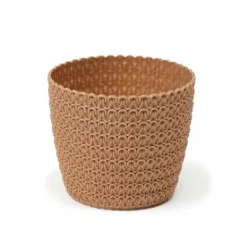 doniczka-oslonka-magnolia-eco-19-cm-brazowa-8585