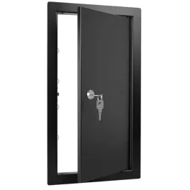 drzwiczki-rewizyjne-metalowe-15x30cm-czarne-na-klucz-inspekcyjne-serwisowe