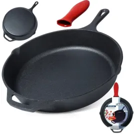 patelnia-zeliwna-z-silikonowa-nakladka-na-indukcje-cast-line-30-cm-vilde