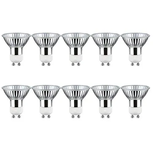10x Żarówka halogenowa halogen GU10 230V 50W
