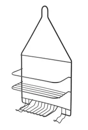 polka-lazienkowa-2-poziomowa-wiszaca-25x10x45-czarna-metalowa-2669